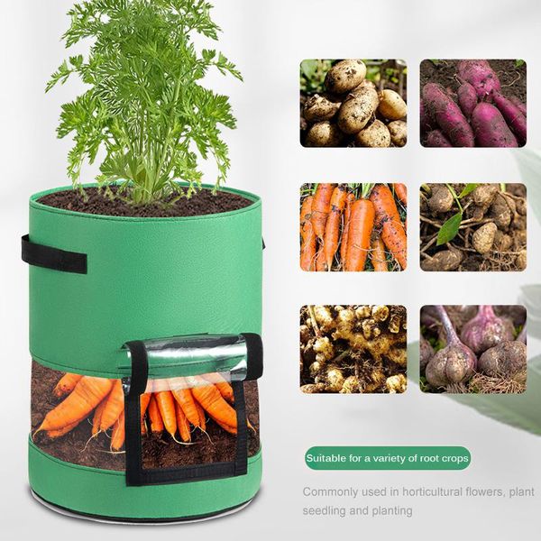 planters & pots 2pcs 10 gallon plant grow bags home garden potato pot greenhouse vegetable growing moisturizing jardin vertical bag
planters & pots 2pcs 10 gallon plant grow bags home garden potato pot greenhouse vegetable growing moisturizing jardin vertical bag