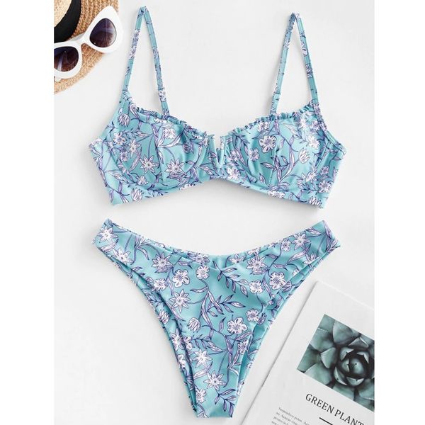 swimwear women swimsuit bikini 2021 new push up bikini set bathing suit women print floral beach wear bandage bather, White;black
swimwear women swimsuit bikini 2021 new push up bikini set bathing suit women print floral beach wear bandage bather, White;black