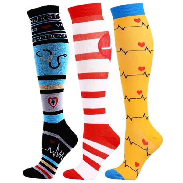 men's socks compression stockings fit for edema diabetes varicose veins golfs tube outdoor anti fatigue knee, Black
men's socks compression stockings fit for edema diabetes varicose veins golfs tube outdoor anti fatigue knee, Black