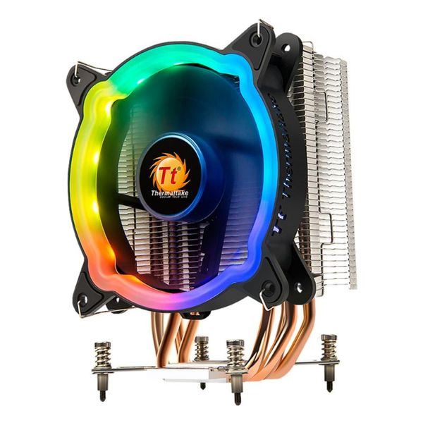 fans & coolings thermaltake d300p cpu air cooler ventilador with 4 direct contact copper heat pipes + 120mm rgb pwm fan for lga 115x
fans & coolings thermaltake d300p cpu air cooler ventilador with 4 direct contact copper heat pipes + 120mm rgb pwm fan for lga 115x