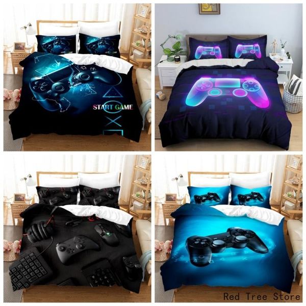bedding sets gamepad set kids boy cartoon printed blue black play game duvet cover with 1/2pc pillow case twin full size 3d bedcloth
bedding sets gamepad set kids boy cartoon printed blue black play game duvet cover with 1/2pc pillow case twin full size 3d bedcloth