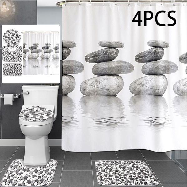 180x180cm natural cobble stone pebbles shower curtain toilet lid cover bath mat waterproof cobble bathroom
180x180cm natural cobble stone pebbles shower curtain toilet lid cover bath mat waterproof cobble bathroom