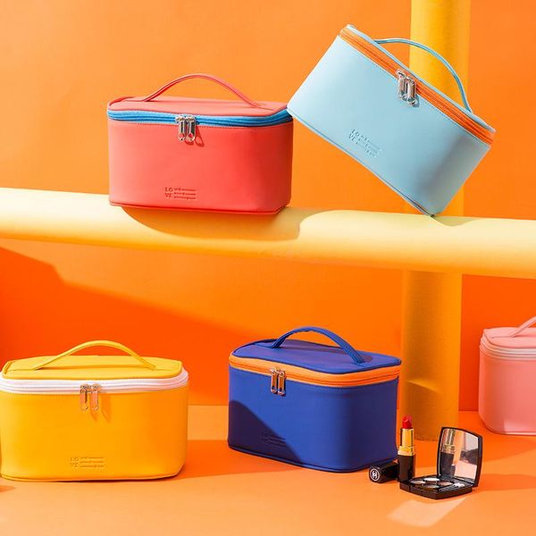 nail art kits multifunction travel makeup bag fashion pure color cosmetic toiletries organizer waterproof women storage make up cases
nail art kits multifunction travel makeup bag fashion pure color cosmetic toiletries organizer waterproof women storage make up cases