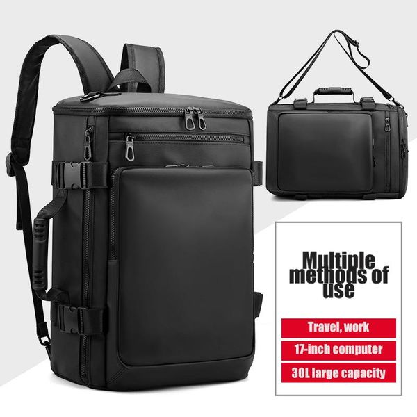 men's backpacks 17 inch lapbackpack fashion pu multifunctional backpack business waterproof handbags schoolbag travel bag
men's backpacks 17 inch lapbackpack fashion pu multifunctional backpack business waterproof handbags schoolbag travel bag