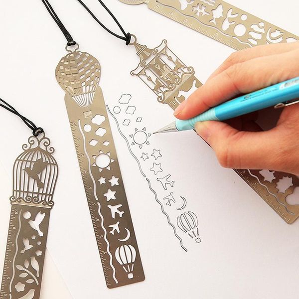 bookmark cute kawaii creative horse birdcage hollow metal ruler for kids student gift school supplies 1pcs
bookmark cute kawaii creative horse birdcage hollow metal ruler for kids student gift school supplies 1pcs