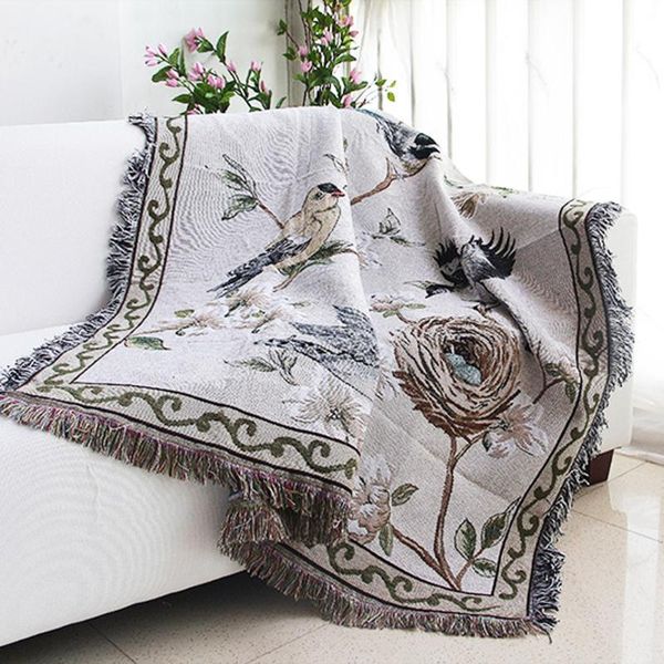 carpets essie home nest and bird american style sofa blanket cotton rug living room tapestry
carpets essie home nest and bird american style sofa blanket cotton rug living room tapestry