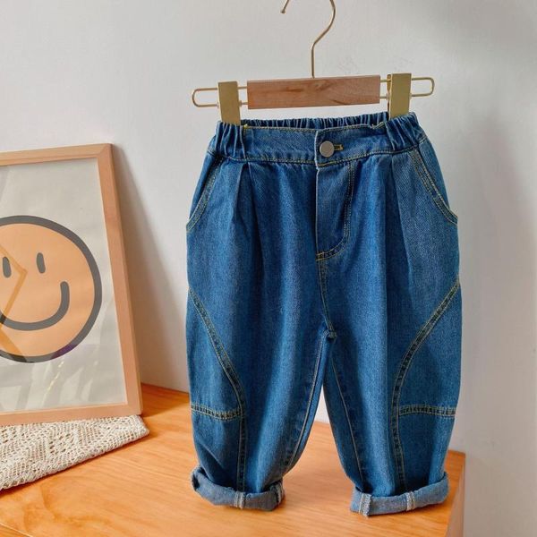 jeans children's denim pants 2021 autumn baby boys and girls solid radish loose casual trousers kids cowboy, Blue
jeans children's denim pants 2021 autumn baby boys and girls solid radish loose casual trousers kids cowboy, Blue