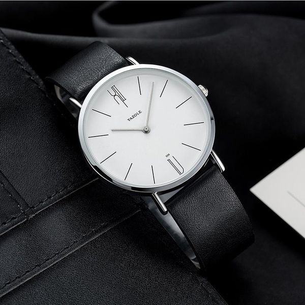 wristwatches fashion men's watches business style quartz wristwatch male black brown leather strap round clock for boys reloj de hombre, Slivery;brown
wristwatches fashion men's watches business style quartz wristwatch male black brown leather strap round clock for boys reloj de hombre, Slivery;brown