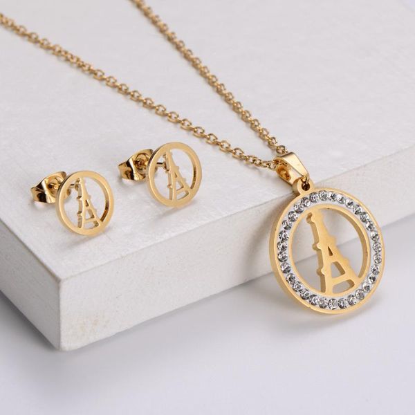 earrings & necklace stainless steel tower of paris pendant encklace brand jewelry gold color chains necklae collars choker accessories weddi, Silver
earrings & necklace stainless steel tower of paris pendant encklace brand jewelry gold color chains necklae collars choker accessories weddi, Silver
