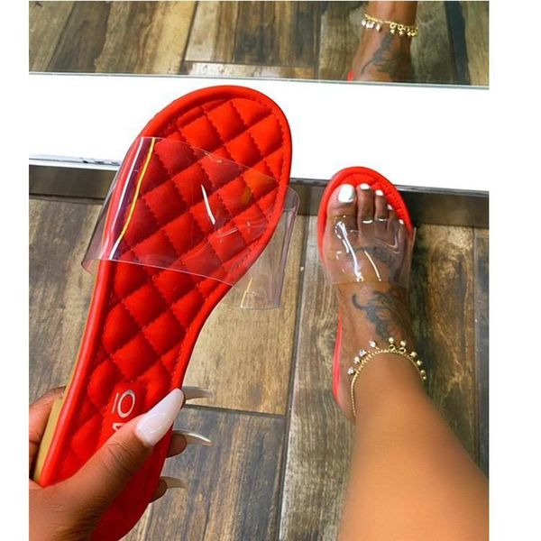 slippers 2021 summer women jelly shoes slip-on clear fashion ladies flat beach sandals outdoor holiday slides many colors, Black
slippers 2021 summer women jelly shoes slip-on clear fashion ladies flat beach sandals outdoor holiday slides many colors, Black