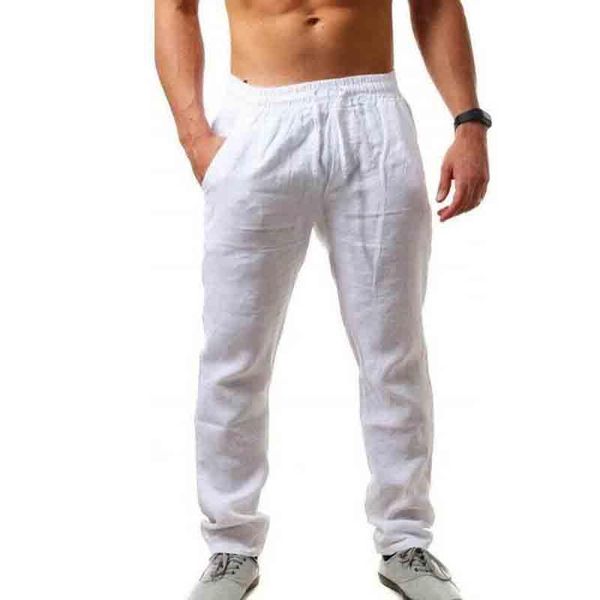 man pants summer breathable new style simple and fashionable pure cotton and linen trousers sport pants men fitness sportswear, Black
man pants summer breathable new style simple and fashionable pure cotton and linen trousers sport pants men fitness sportswear, Black