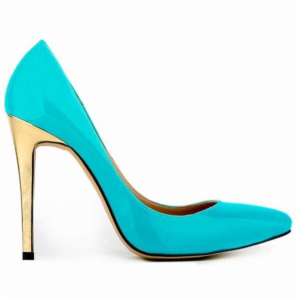 dress shoes nightclub women pumps spring fashion metal high heels concise patent leather shallow ladies office party, Black
dress shoes nightclub women pumps spring fashion metal high heels concise patent leather shallow ladies office party, Black