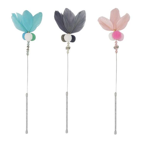 cat toys interactive teaser wand teasing stick fairy ball bell feather scratcher n58c
cat toys interactive teaser wand teasing stick fairy ball bell feather scratcher n58c