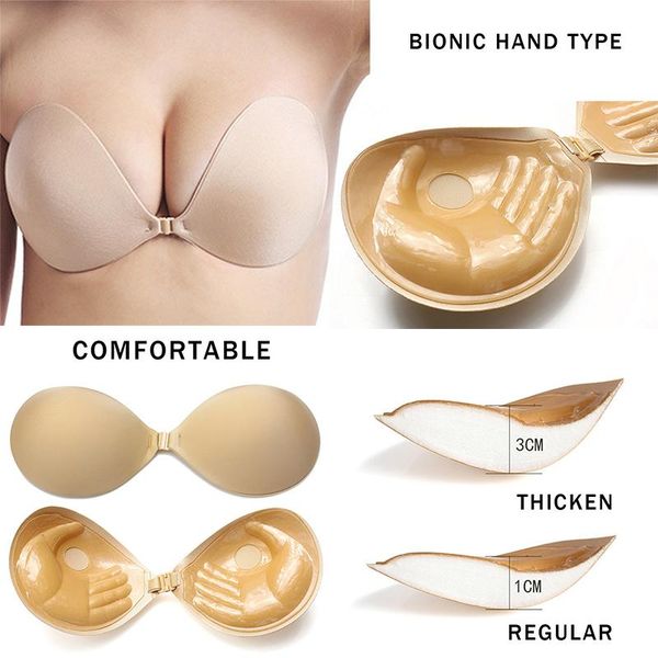 bras women for self adhesive super push up bra front closure plus size invisible strapless backless silicone sticky, Red;black
bras women for self adhesive super push up bra front closure plus size invisible strapless backless silicone sticky, Red;black