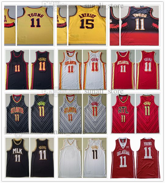 100% stitched trae young 11 basketball jerseys 15 anthioy 2021-22 city yellow black red white college sports shirts edition embroidery
100% stitched trae young 11 basketball jerseys 15 anthioy 2021-22 city yellow black red white college sports shirts edition embroidery
