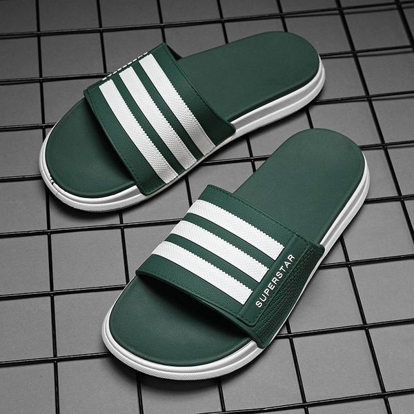 slippers weh 2021 trend men summer shower outdoor beach soft non-slip fashion male flip flops leather pu home slides for, Black
slippers weh 2021 trend men summer shower outdoor beach soft non-slip fashion male flip flops leather pu home slides for, Black