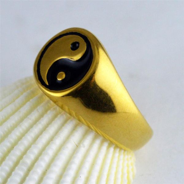 cluster rings tai chi yin yang gossip ring male stainless steel epoxy punk for men women finger statement jewelry 7 to 13 size, Golden;silver
cluster rings tai chi yin yang gossip ring male stainless steel epoxy punk for men women finger statement jewelry 7 to 13 size, Golden;silver