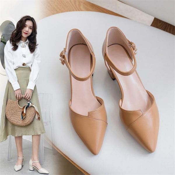 dress shoes women's summer high-heeled sandals, beige leather singles, pointed toe heeled shoes, wedding banquet, Black
dress shoes women's summer high-heeled sandals, beige leather singles, pointed toe heeled shoes, wedding banquet, Black