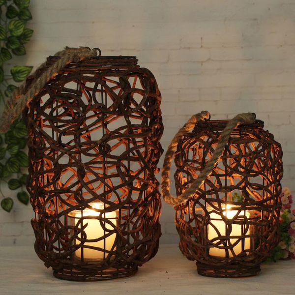 candle holders garden vintage candlestick holiday decoration earthen rattan woven wind lamp crafts holder porta vela home decor
candle holders garden vintage candlestick holiday decoration earthen rattan woven wind lamp crafts holder porta vela home decor