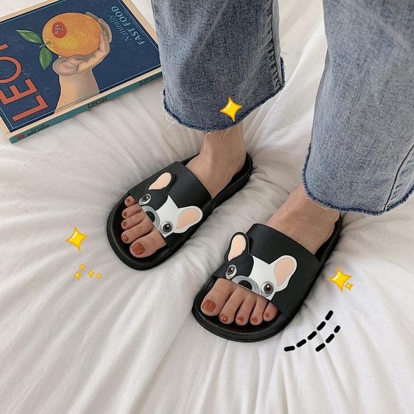 slippers cute cartoon dog women slides 2021 fashion pu leather beach home slip on sandals shoes flip flops, Black
slippers cute cartoon dog women slides 2021 fashion pu leather beach home slip on sandals shoes flip flops, Black