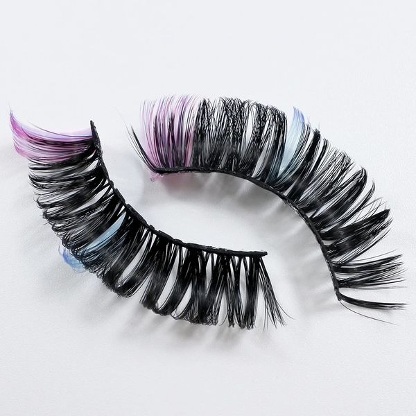 wholesale fluffy colored lashes new arrival russian strip lash dramatic natural d curl lashes makeup false eyelashes
wholesale fluffy colored lashes new arrival russian strip lash dramatic natural d curl lashes makeup false eyelashes