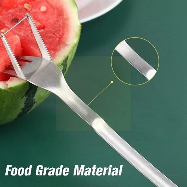 forks multi-purpose steel watermelon cutting fork fruit cut pieces creativty tableware be portable can design into
forks multi-purpose steel watermelon cutting fork fruit cut pieces creativty tableware be portable can design into