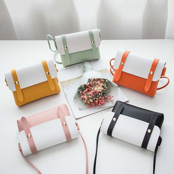 2021 korean style rivet contrast single shoulder messenger fashion women's small square bag
2021 korean style rivet contrast single shoulder messenger fashion women's small square bag