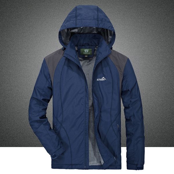 outdoor jacket autumn and winter plush thickened men's windproof waterproof young sports stormsuit straight, Black;brown
outdoor jacket autumn and winter plush thickened men's windproof waterproof young sports stormsuit straight, Black;brown