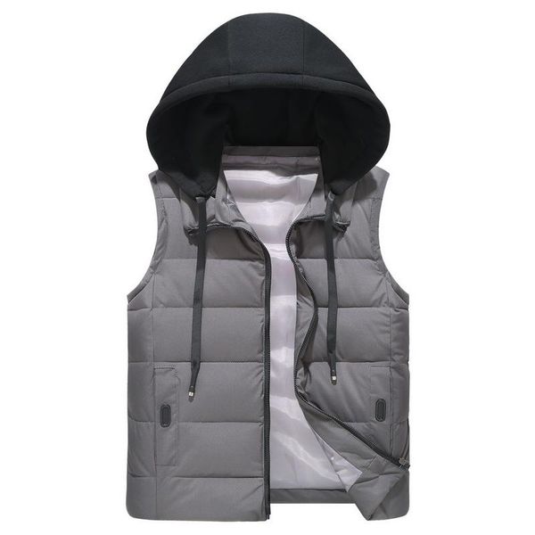 men's vests men sleeveless vest jacket fashion male cotton-padded hooded slim fit autumn winter warm waistcoats mens clothing,8899, Black;white
men's vests men sleeveless vest jacket fashion male cotton-padded hooded slim fit autumn winter warm waistcoats mens clothing,8899, Black;white