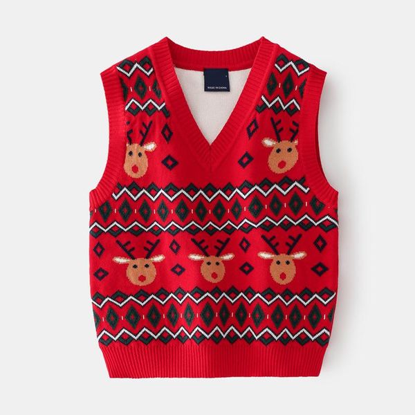 pullover sweater vest kids winter clothes boy animal deer knit outwear warm for toddlers baby autumn, Blue
pullover sweater vest kids winter clothes boy animal deer knit outwear warm for toddlers baby autumn, Blue