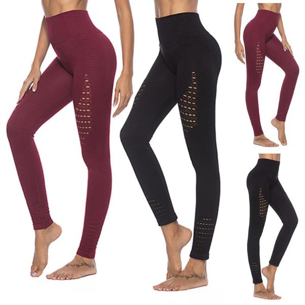 yoga outfits women double neckline squats high waist pants fitness out seamless sport thin leggings tights, White;red
yoga outfits women double neckline squats high waist pants fitness out seamless sport thin leggings tights, White;red