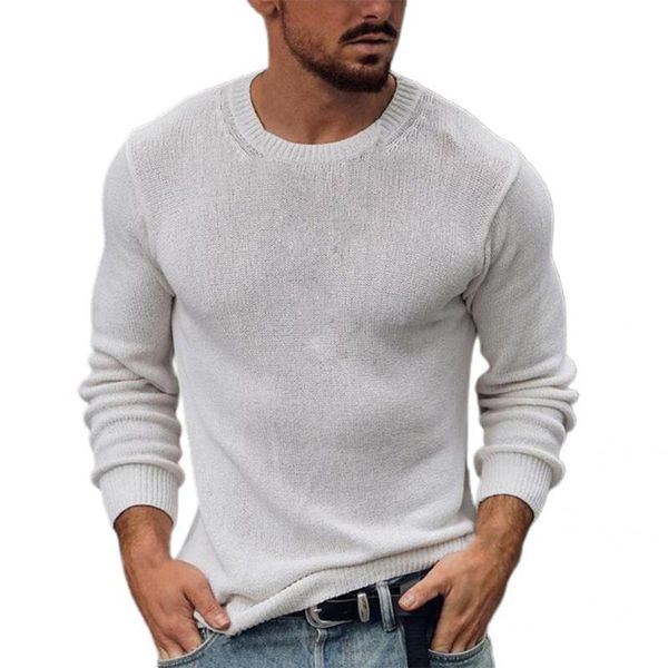 men's sweaters men autumn sweater 2021 stylish solid color knit pullover o-neck for daily wear, White;black
men's sweaters men autumn sweater 2021 stylish solid color knit pullover o-neck for daily wear, White;black
