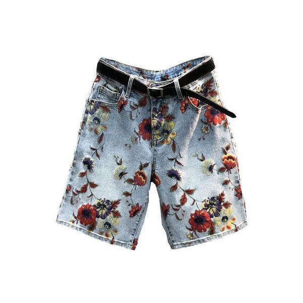 women's jeans donsignet fashion loose casual shorts feminino rose print high waist for woman pants, Blue
women's jeans donsignet fashion loose casual shorts feminino rose print high waist for woman pants, Blue