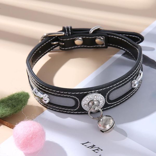 dog collars & leashes pu leather cat collar personality bone mark pet reflective supplies with bell
dog collars & leashes pu leather cat collar personality bone mark pet reflective supplies with bell