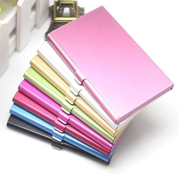 card holders creative business case aluminum alloy id holder bag metal box cover men wallet, Brown;gray
card holders creative business case aluminum alloy id holder bag metal box cover men wallet, Brown;gray