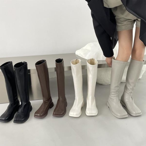 boots woman flat thigh high heels shoes winter footwear back zip zipper low over-the-knee rubber ladies autumn, Black
boots woman flat thigh high heels shoes winter footwear back zip zipper low over-the-knee rubber ladies autumn, Black
