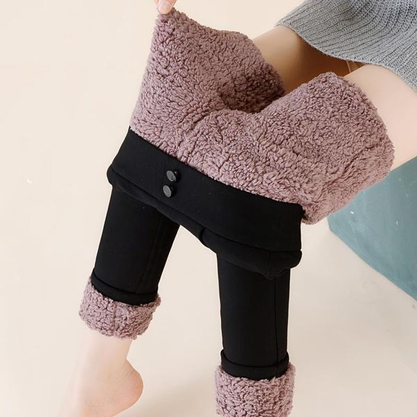 women's pants & capris autumn winter warm black women clothes casual lamb velvet leggings female streetwear thick high waist trousers q, Black;white
women's pants & capris autumn winter warm black women clothes casual lamb velvet leggings female streetwear thick high waist trousers q, Black;white