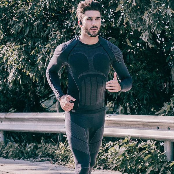 racing sets santic men winter running fitness fleece thermal cycling base layer kits suit long sleeve sportswear tights clothing, Black;blue
racing sets santic men winter running fitness fleece thermal cycling base layer kits suit long sleeve sportswear tights clothing, Black;blue