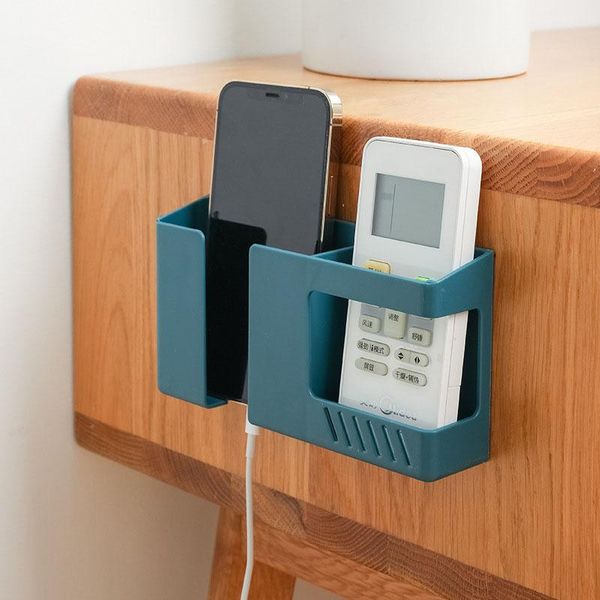 hooks & rails double layer wall mounted organizer box punch tv remote control storage phone plug holder charging multifunction
hooks & rails double layer wall mounted organizer box punch tv remote control storage phone plug holder charging multifunction