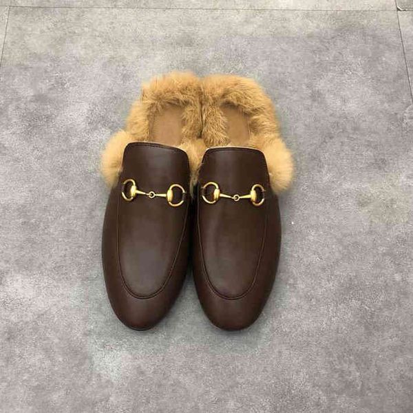 men wool winter slippers princeton loafers classic designer lazy flat baotou flip flops 100% leather lady slides suede letter cowhide metal, Black
men wool winter slippers princeton loafers classic designer lazy flat baotou flip flops 100% leather lady slides suede letter cowhide metal, Black