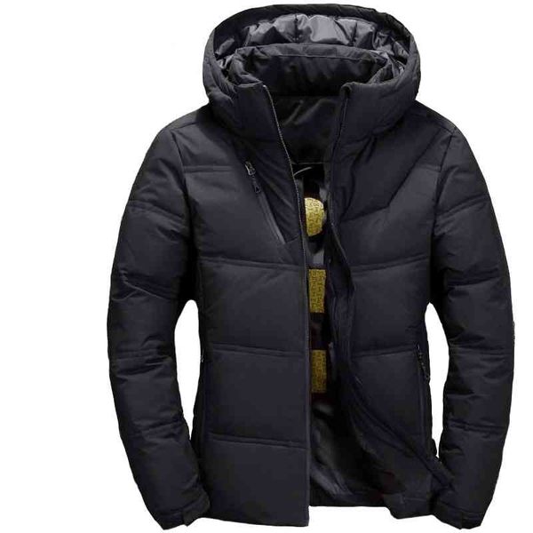 2019 white duck men winter snow thick warm hooded coats overcoat casual windbreaker et male down parkas, Black
2019 white duck men winter snow thick warm hooded coats overcoat casual windbreaker et male down parkas, Black