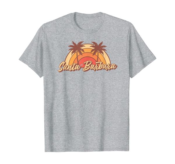 santa barbara california t-shirt, White;black
santa barbara california t-shirt, White;black