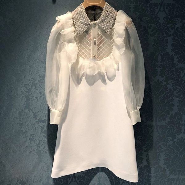 2021 new luxury diamonds beading turn-down collar long sleeve mini es for women runway vintage ruffles mesh patchwork w4ug, Black;gray
2021 new luxury diamonds beading turn-down collar long sleeve mini es for women runway vintage ruffles mesh patchwork w4ug, Black;gray