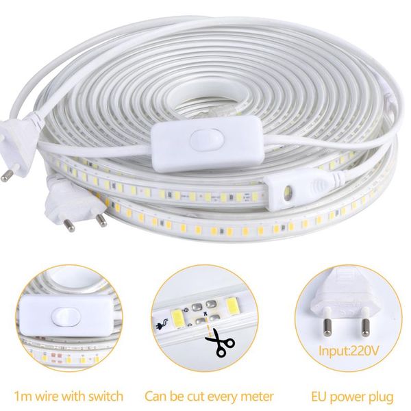 strips led ribbon 220v strip light 120leds 12w/m tape with switch flexible lights ip68 waterproof lighting for room
strips led ribbon 220v strip light 120leds 12w/m tape with switch flexible lights ip68 waterproof lighting for room