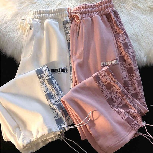 women's pants & capris vintage harajuku hip hop hit color patchwork wide leg japanese preppy style oversze high streetwear sweat trouse, Black;white
women's pants & capris vintage harajuku hip hop hit color patchwork wide leg japanese preppy style oversze high streetwear sweat trouse, Black;white