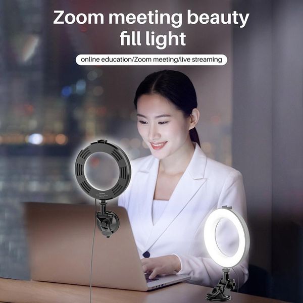 vijim 6-inch ring light portable selfie fill light with suction cup for video call live online meeting pgraphy
vijim 6-inch ring light portable selfie fill light with suction cup for video call live online meeting pgraphy