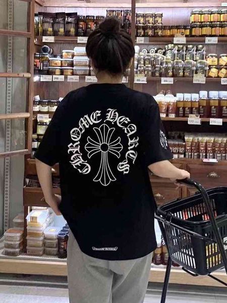 t-shirt brand s summer ch back horseshoe cross sanskrit print casual short sleeve for lovers ddnu, White;black
t-shirt brand s summer ch back horseshoe cross sanskrit print casual short sleeve for lovers ddnu, White;black