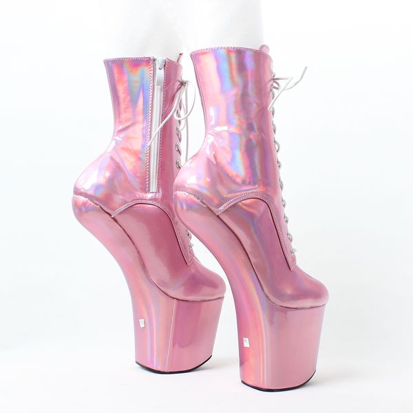 holographic lace up ankle boots platform stripper exotic dancing club high heels, Black;white
holographic lace up ankle boots platform stripper exotic dancing club high heels, Black;white