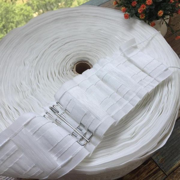 multifunctional tape curtain accessories 8.5cm white color pull pleated for rail pocket for rod hook tape belt ribbon cp137#40
multifunctional tape curtain accessories 8.5cm white color pull pleated for rail pocket for rod hook tape belt ribbon cp137#40