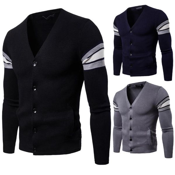 men's sweaters ym009 fashion men autumn clothing self-knitted coat v-neck cardigan sweater, White;black
men's sweaters ym009 fashion men autumn clothing self-knitted coat v-neck cardigan sweater, White;black
